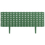 Забор Плетень, 240х20 см, 4шт/уп., пластик, зеленый